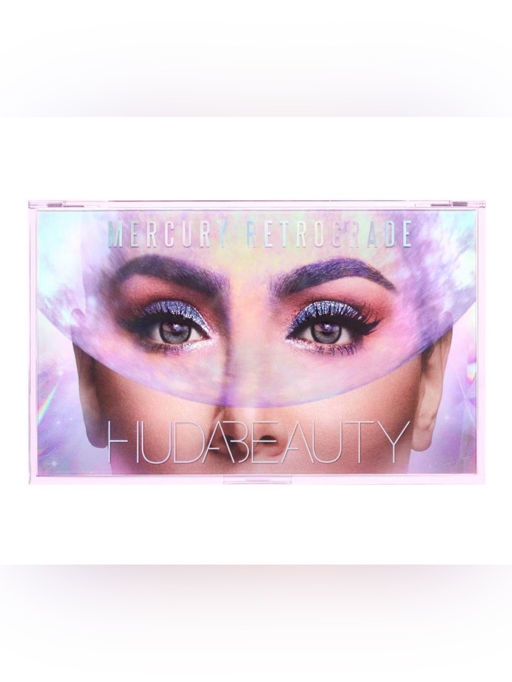 HUDA BEAUTY Mercury Retrograde Eyeshadow Palette — Pink & Purple Shimmers